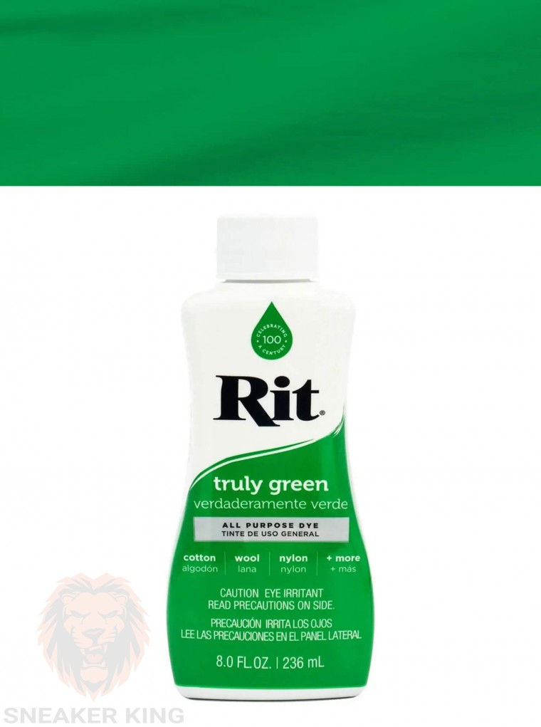 Барвник для натуральних тканин RIT All-Purpose Dye Truly Green (зелений), 236 мл